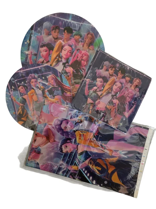 ✨ NWT K-Pop Demon Hunters Party Supplies Set ✨