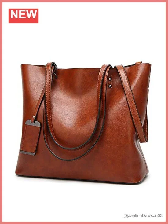 Women's Leather Satchel Handbag Shoulder Bag Tote Purse