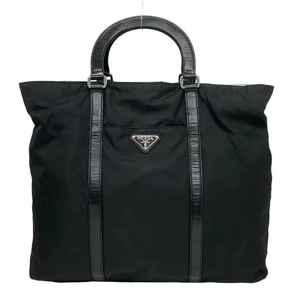 Prada Handbag Nylon Leather