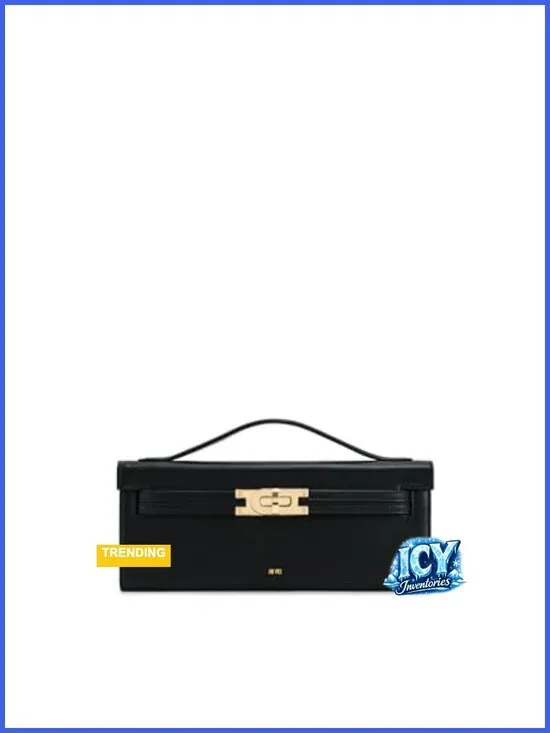 Structured Top Handle Satchel Bag Vegan Leather Crossbody Gold Hardware