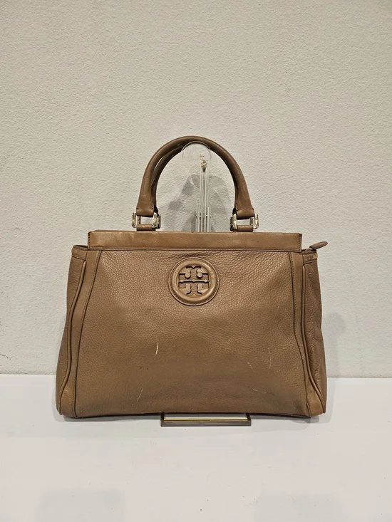 Tory Burch Tan Leather Tote Bag