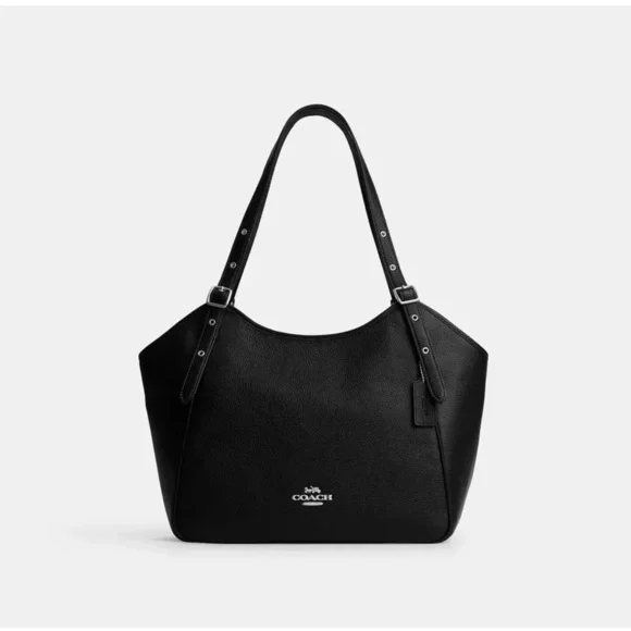 Coach Meadow Shoulder Bag In Signature Canvas (Women Shopping Shoulder Bag)