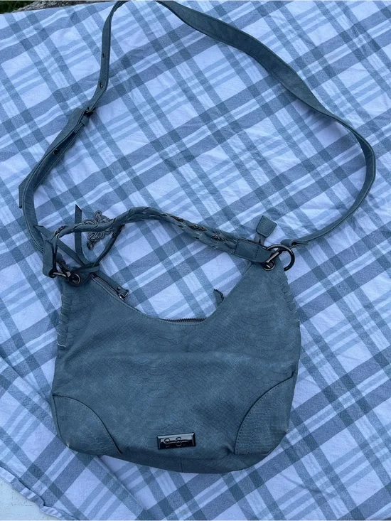 Women’s Slate Blue Shoulder Bag