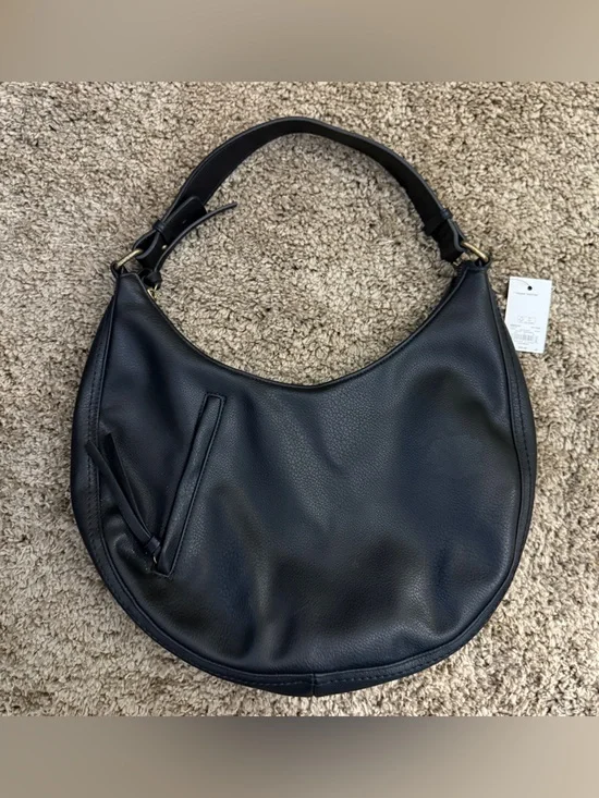 Sonoma Black Crescent Shoulder Bag