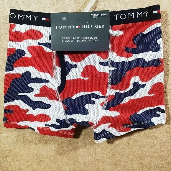 Tommy Hilfiger Boys Boxer Briefs Underwear -J