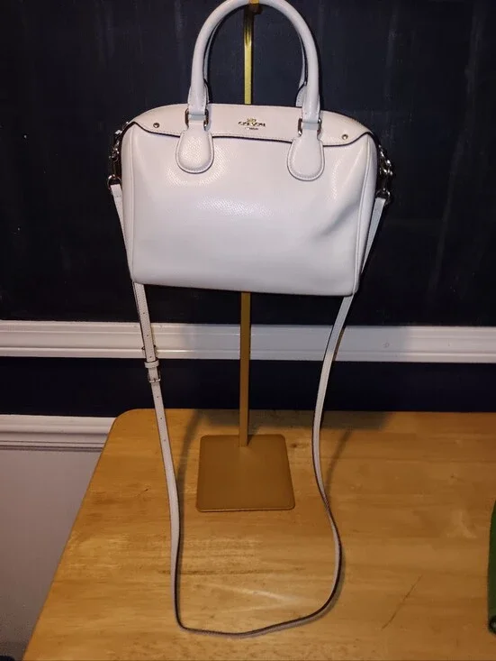 Coach Leather Bennett Bag With Long Strap