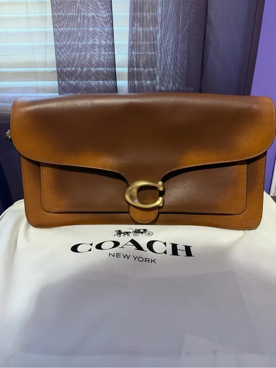 COACH Loved Leather Tabby Shoulder Bag 36