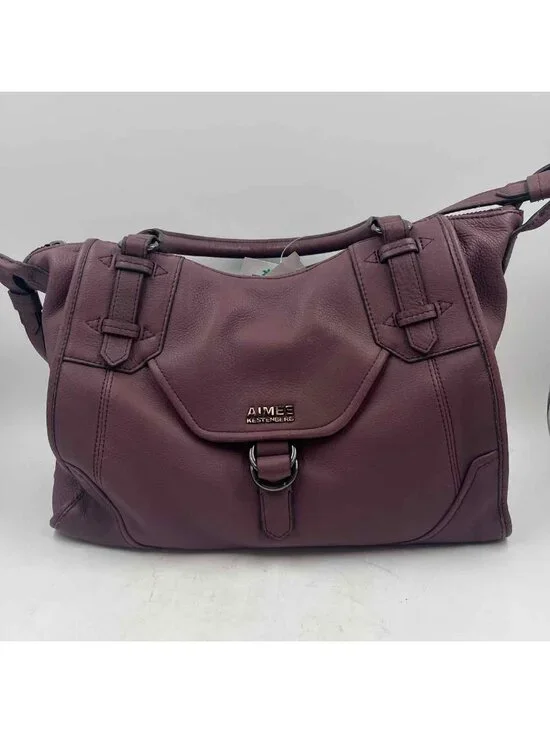 Aimee Kestenberg Women's Purple Luxe pebbled Purse