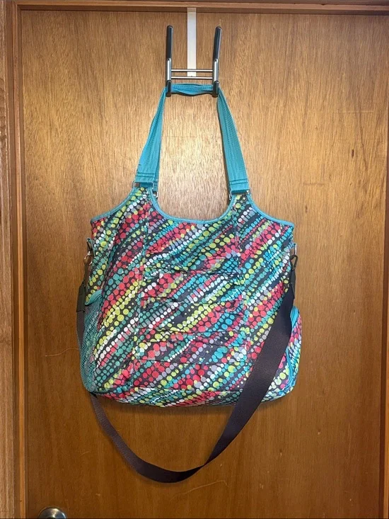 Thirty-One All Pro Tote in Graffiti Dot Print