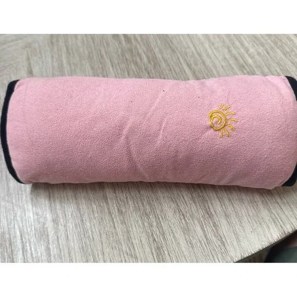 Jcsportline Kids Pink‎ Soft Fleece Seatbelt Pillow Cushion Shoulder Cover Car
