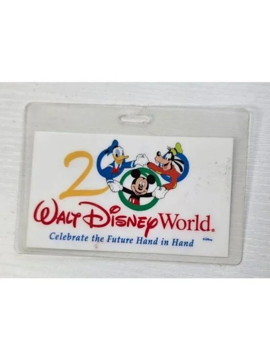 Disney World Millennium Celebration Lanyard