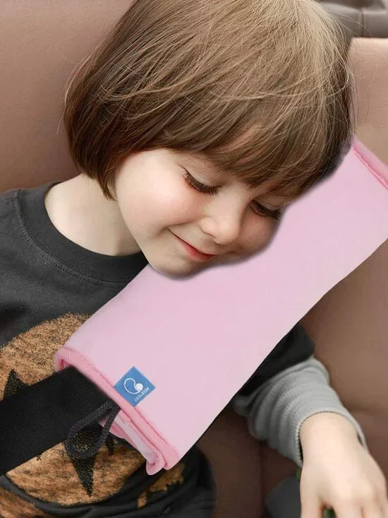 Seat Belt Pillow for Kids, Extra Soft Toddler Travel Pillow