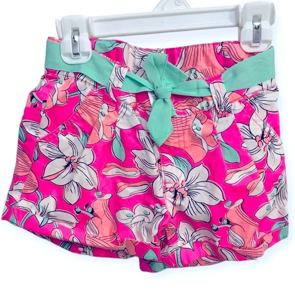 Carter's Pink Floral Kids‎ Shorts