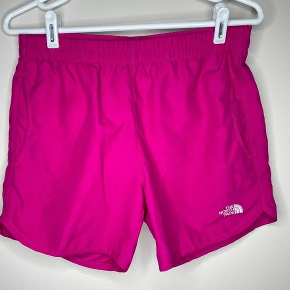 Girls Hot a pink Magenta The North Face‎ shorts bottoms size xlarge 18