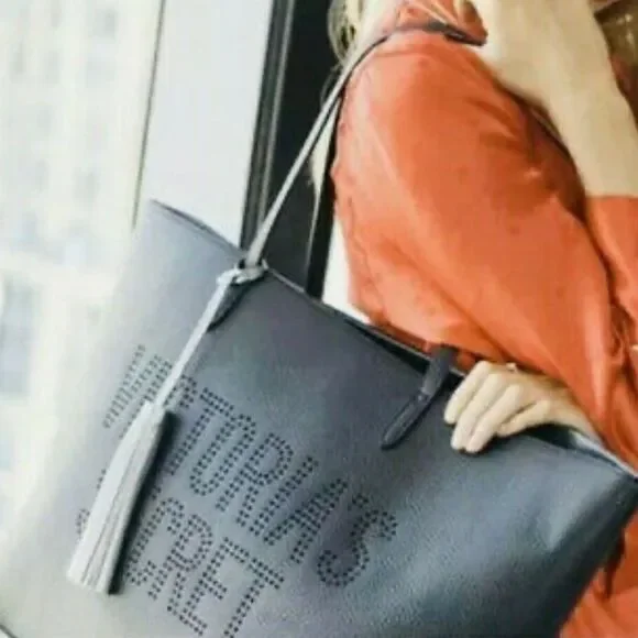 Victoria’s Secret Tote Bag Purse Faux Leather