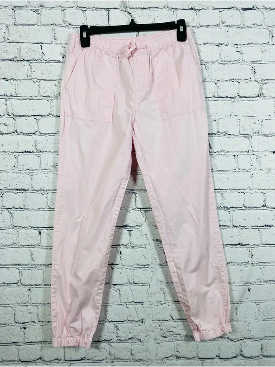 Polo Ralph Lauren Pink Jogger‎ Pants Girl's Size 16 Elastic Waist Cotton