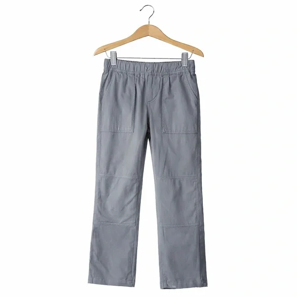 Tea Brand Gray Cargo Casual Pant. Great Condition. Size 4. Elastic Waist. Size 5