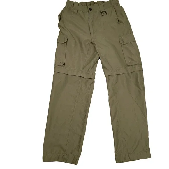 Boy Scouts of America Uniform Pants Boys S Green Switchbacks Convertible Relaxed