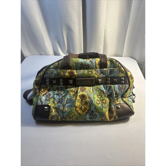 Kathy Van Zeeland Vintage Retro 70's Weekender Tote Bag‎ Travel