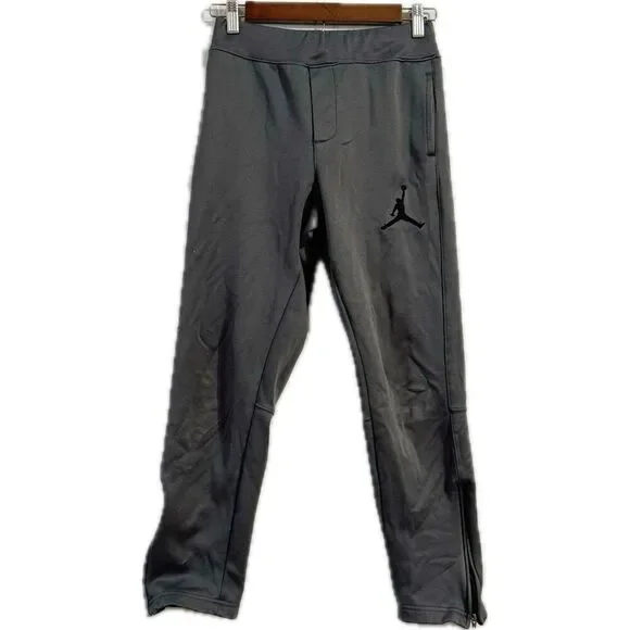 Nike air‎ Jordan youth size, large drawstring, joggers with ankle zip ￼