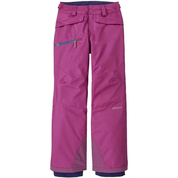 Patagonia Girls Snowbelle Insulated Snow Pants in‎ Amaranth Pink, Kids Med (10)