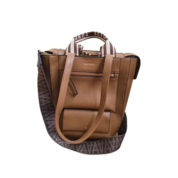 Sans Beast Universo Tote‎ in Cinnamon Work Commuter Laptop Bag with Crossbody