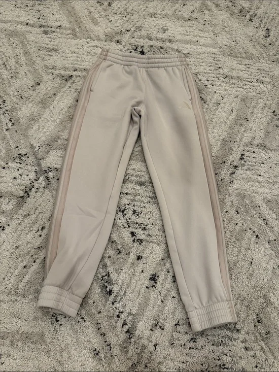 Kids Neutral Taupe Jogger Pants 10/12