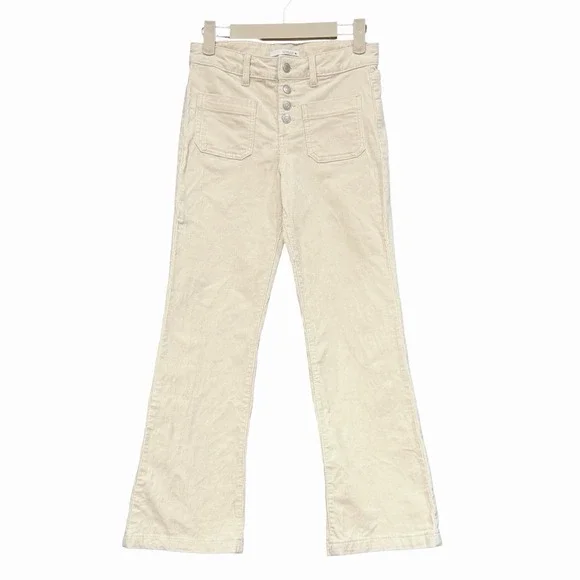 Zara Bootcut Cords Cream