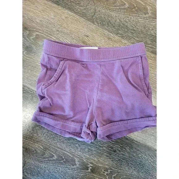 Hanna Andersson Purple Toddler Girl Shorts size‎ 90 #2