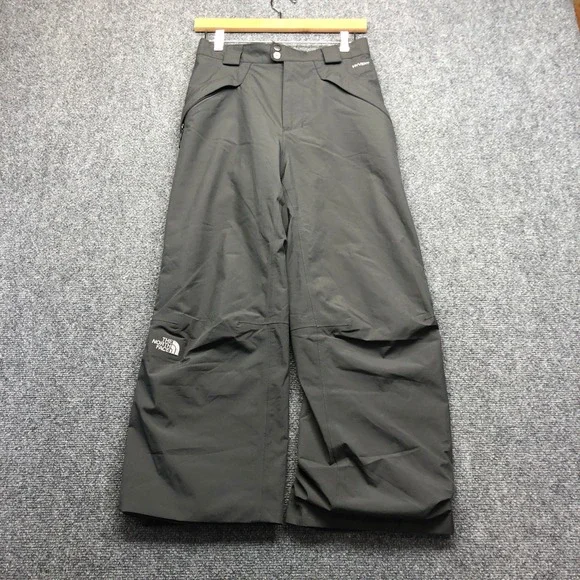 The North Face Boys HyVent Insulated Snow Pants Gray Size L 14/16 Ski Snowboard