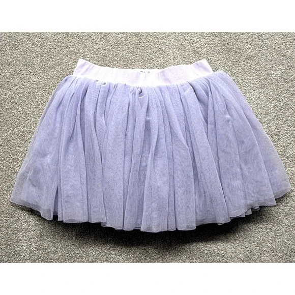 Matilda Jane‎ Clothing Girls Lavender Tulle Tutu Skirt Size 8