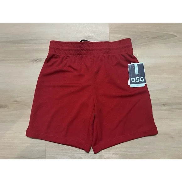 NWT Girls DSG Basketball Shorts Red Size‎ Small Youth Kids Unisex