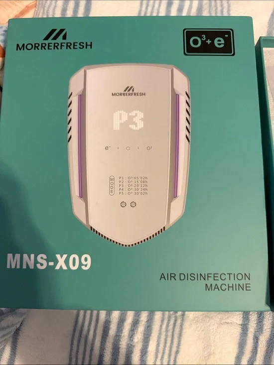 Portable Odor Control Air Purifier for cats and dogs in White