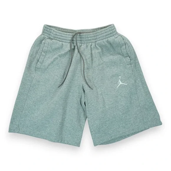 Nike JORDAN BROOKLYN‎ FLEECE SHORTS HEATHER GREY (AA5613 063) ~ Young