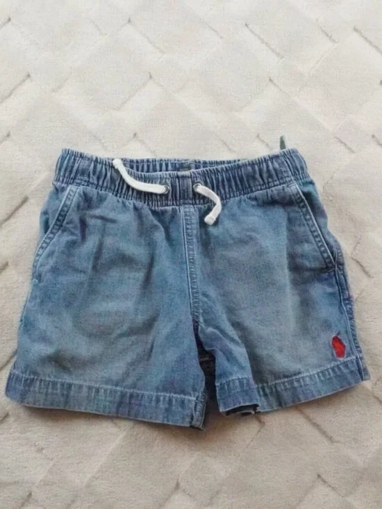 Polo Ralph Lauren Chambray Shorts Boys 8 Youth Blue