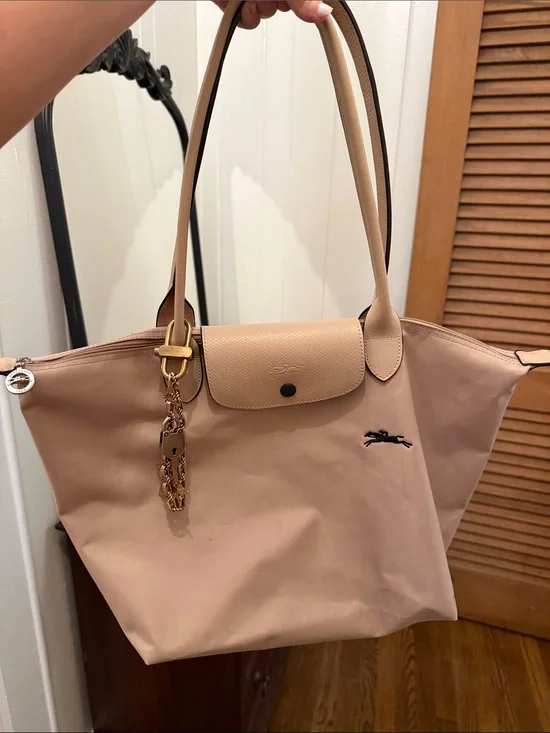 Longchamp Blush Pink Le Pliage Tote