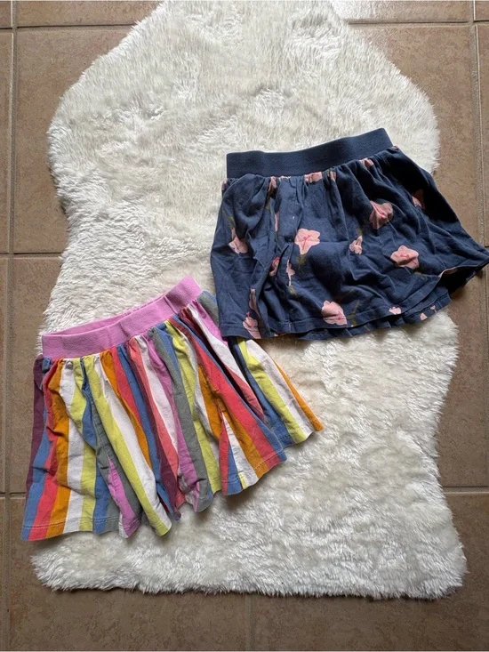 Tea Collection Girls Skorts Size 3 Lot of 2