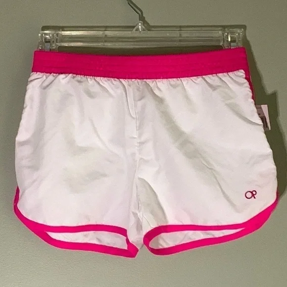 OP Ocean Pacific Shorts Girls 7-8 Comfortable Elastic Waist Retro Outdoor VTG