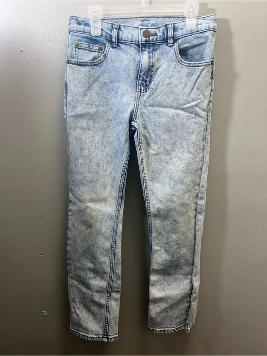 wonder nation Light Acid Wash Straight Leg Jeans
