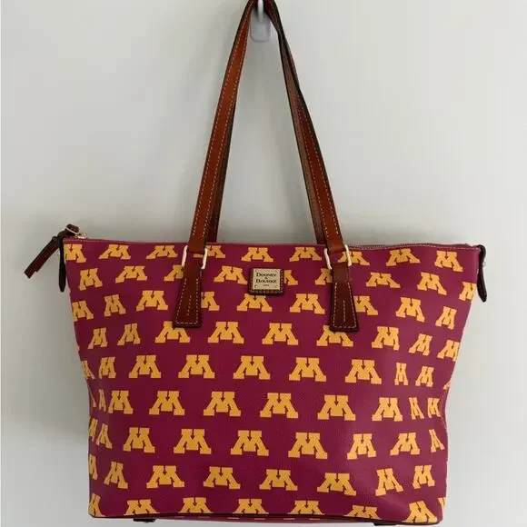 Dooney and Bourke University of Minnesota tote Collegiate Colection