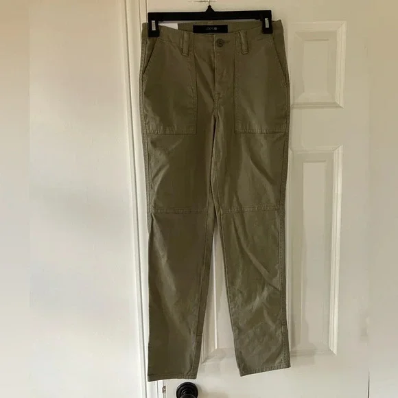NWT Joe's Jeans Boy's Olive Green Brixton Straight and Narrow Pants