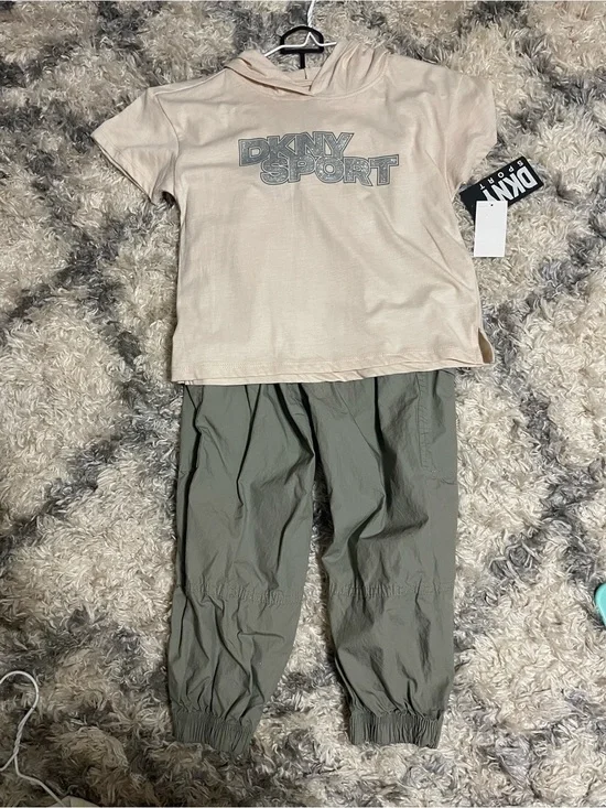 DKNY Olive Green Kids Joggers