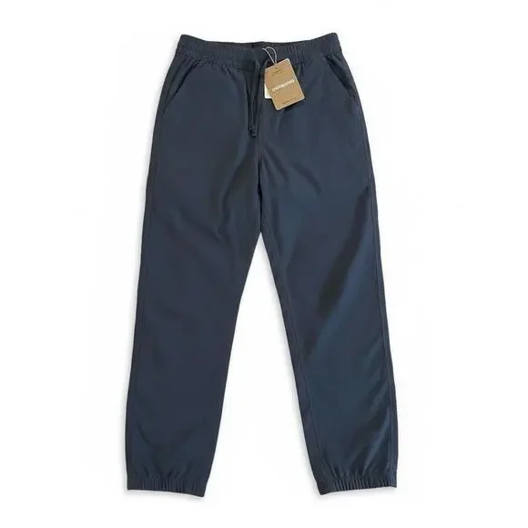 $65 Patagonia Kids Quandary Pants S(7-8 )Smolder Blue Hiking 40+ UPF 66560