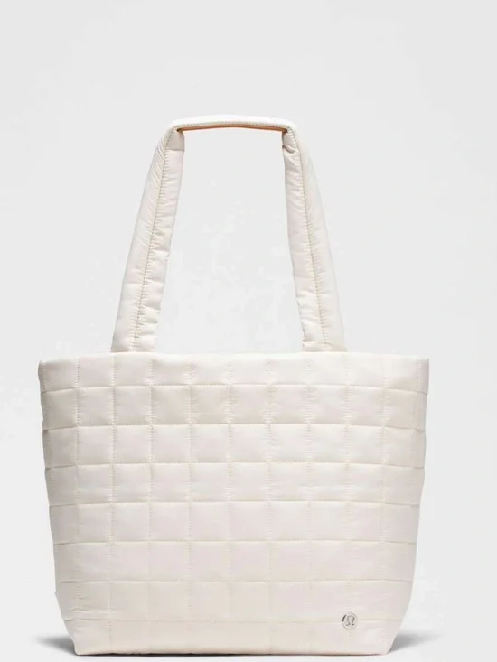 Lululemon Quilted Grid Tote Bag 12L