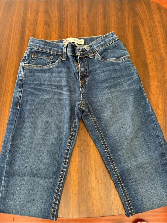 Boys Levi Blue Denim Jeans