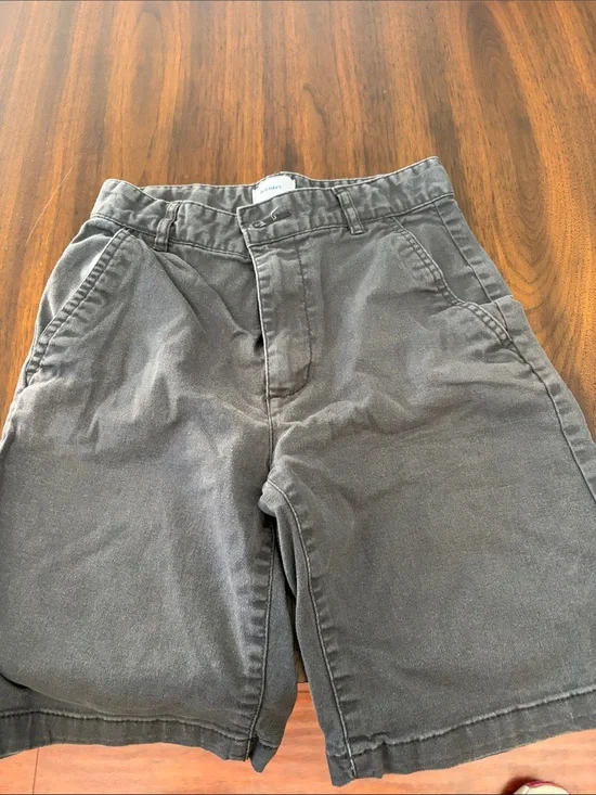Old Navy Kids Charcoal Gray Casual Shorts