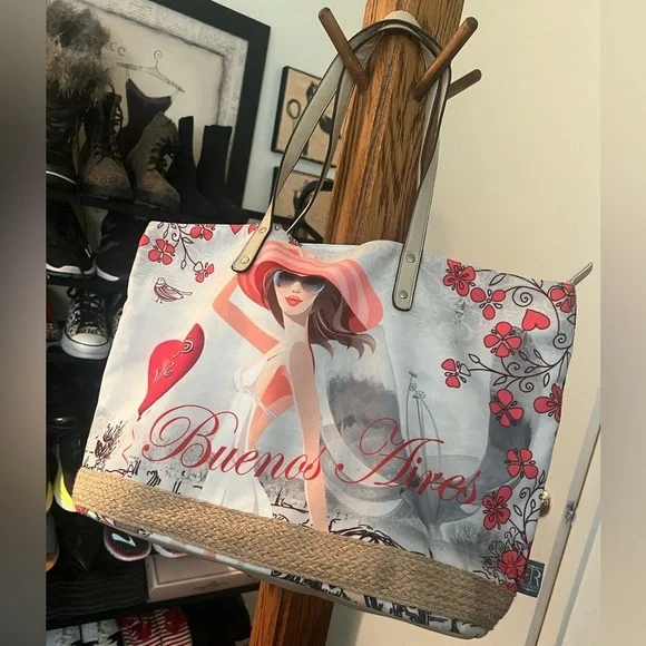Robin Ruth Buenos Aires Graphic Tote Bag - Multicolor