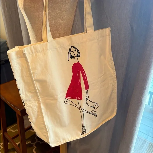 NWOT Ann Taylor Canvas Tote