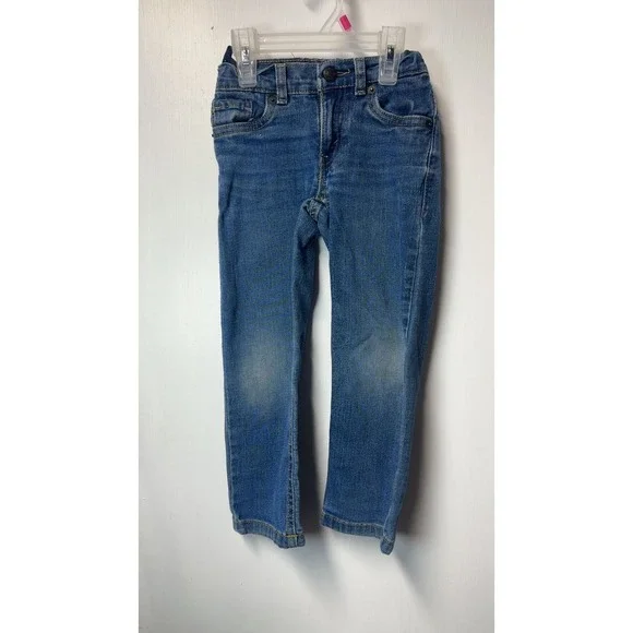 Levis 514 | Straight Fit Denim Jeans w/ Adjustable Waistband | Size 4