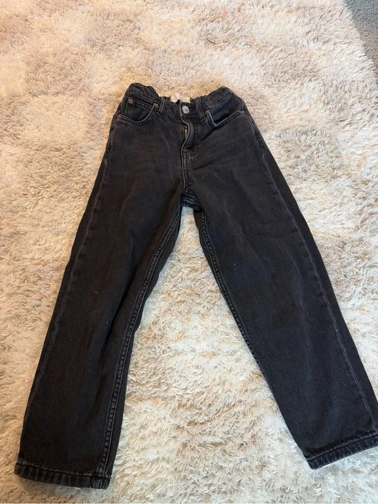 ZARA KIDS BLACK Jeans - Straight Fit